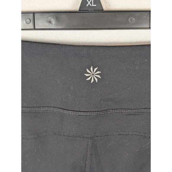 Athleta Power X's and O's Capri Leggings Black Women's Size Medium - Picture 11 of 13
